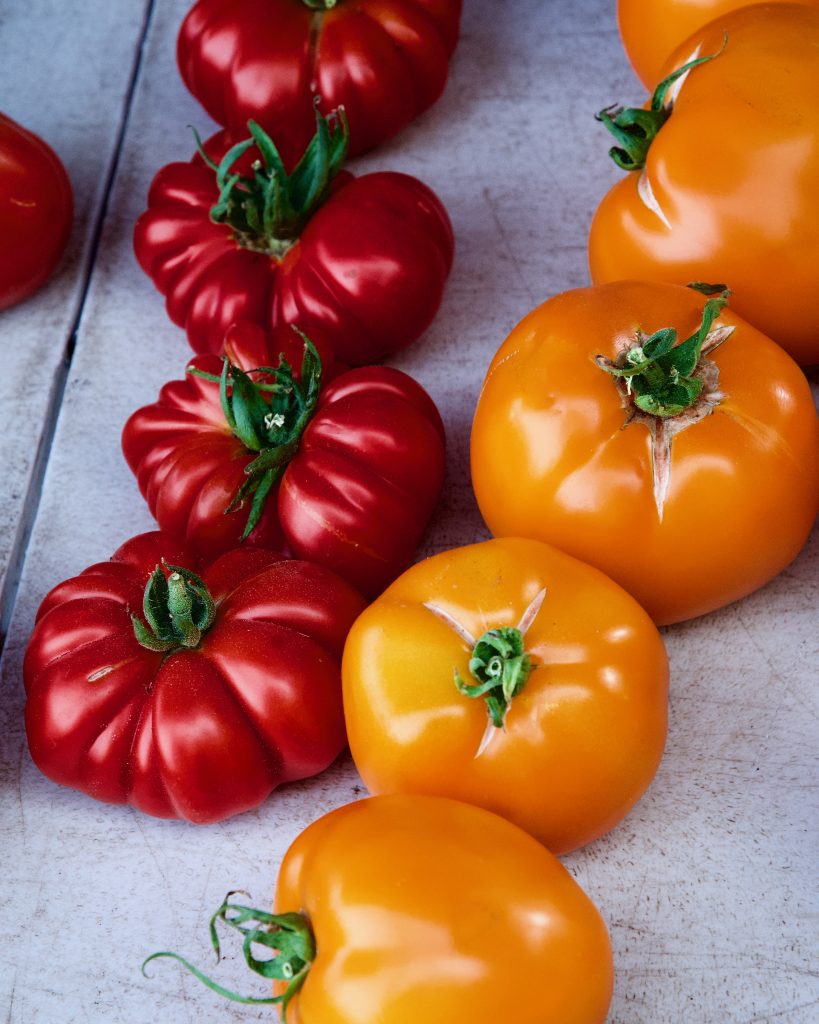 Veggies in a Row