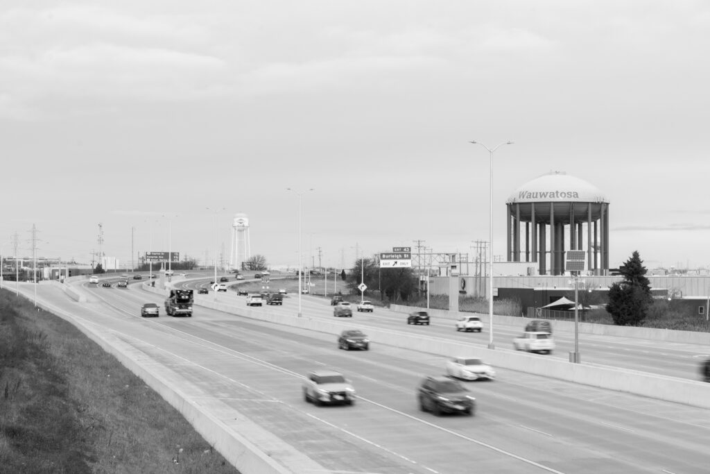 Passing by the Westside Tosa Towers