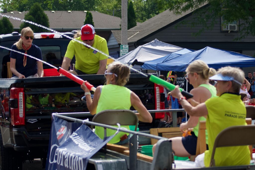 Parade Water Break