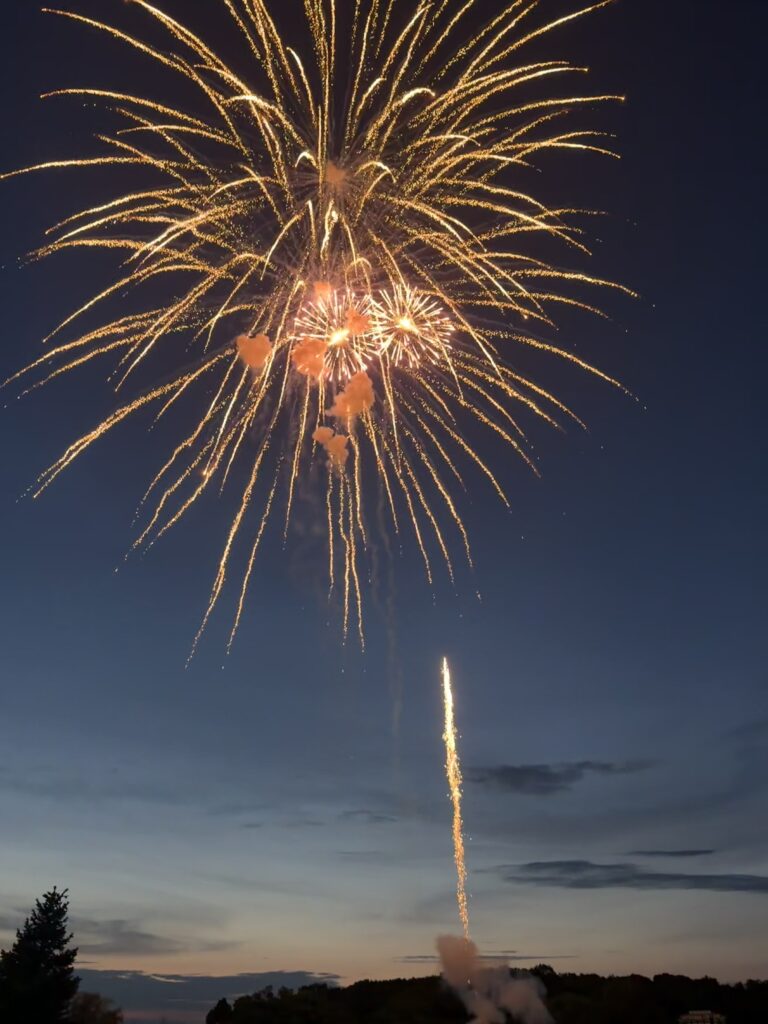 July 4th fireworks